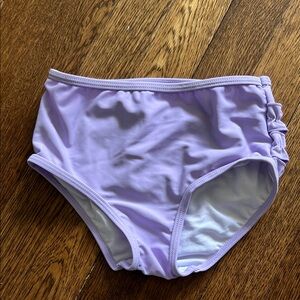 Ruffle Butts girls size 7 Lavender High-Waisted Bikini Bottoms